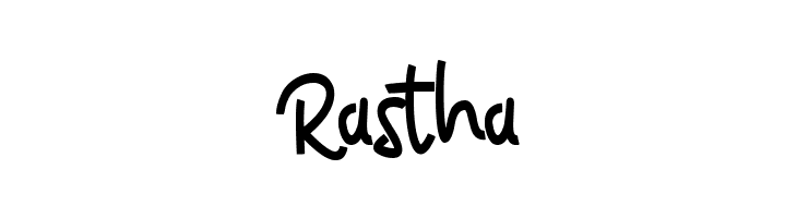 Rastha  免费字体下载