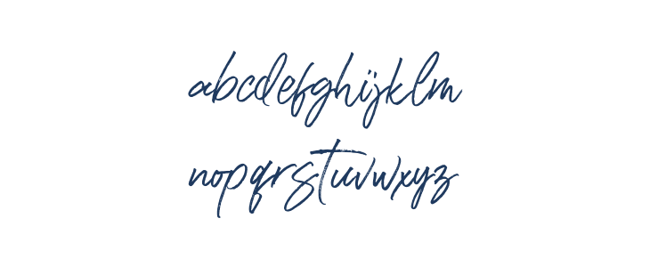 RasthmonBrushDEMO Lowercase