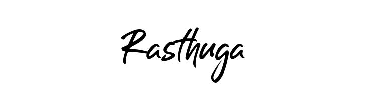 Rasthuga  フリーフォントのダウンロード