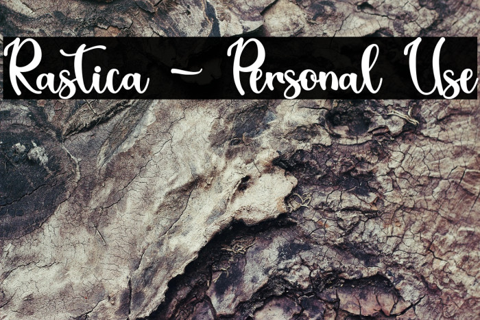 Rastica - Personal Use Example 1