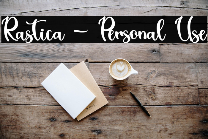Rastica - Personal Use Example 2