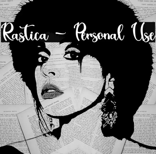 Rastica - Personal Use Font examples
