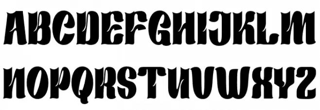 Rastiku-Regular Шрифта ВЕРХНИЙ