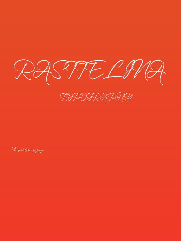 Rasttelina Poster