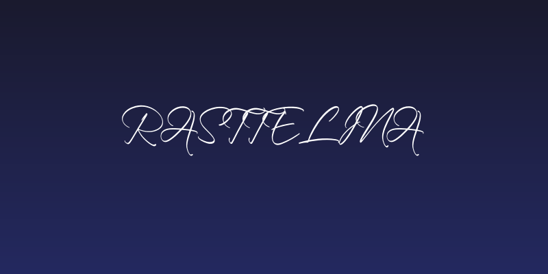 Rasttelina Social Header