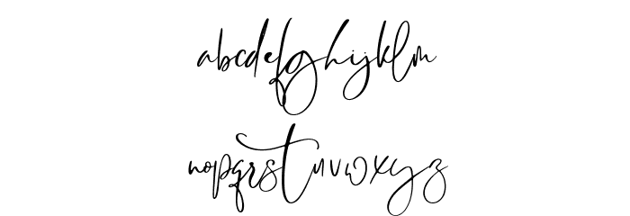 RastyKing Regular Font LOWERCASE