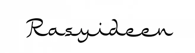Rasyideen  font caratteri gratis