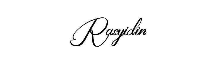 Rasyidin  नि: शुल्क फ़ॉन्ट्स डाउनलोड
