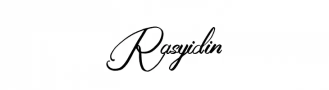 Rasyidin  Free Fonts Download