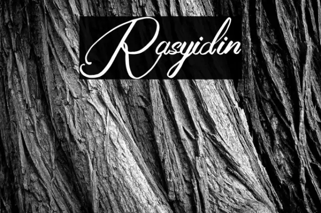 Rasyidin Font examples