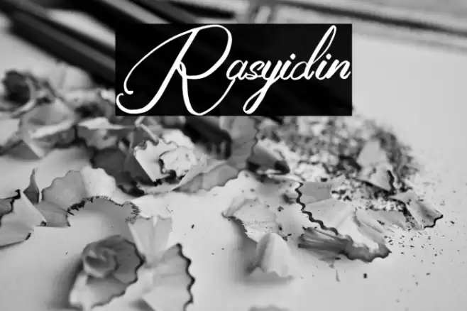Rasyidin Font examples