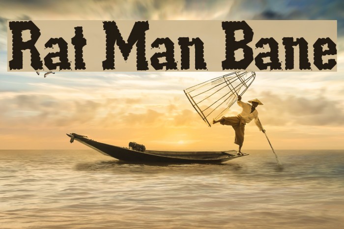 Rat Man Bane Font examples