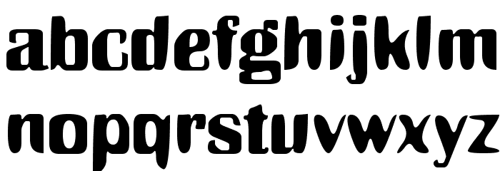 Rat Poison Font LOWERCASE