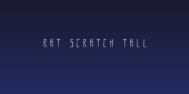 Rat Scratch Tall Social Header