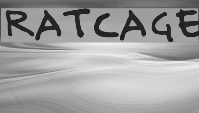 Ratcage Font examples