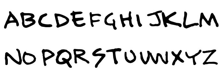 Ratcage Font LOWERCASE