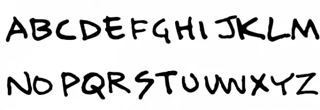 Ratcage Font LOWERCASE