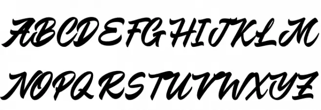 Ratcliffer Schriftart Groß