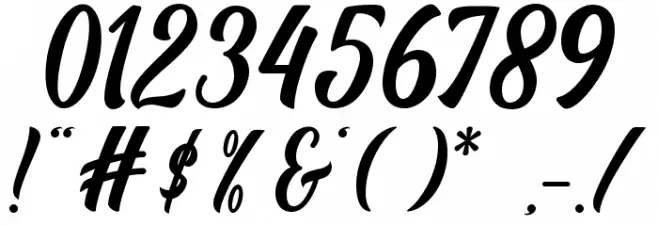 Rategin Font OTHER CHARS