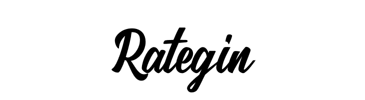 Rategin  font caratteri gratis