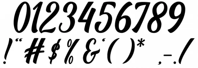 Rategin Font OTHER CHARS