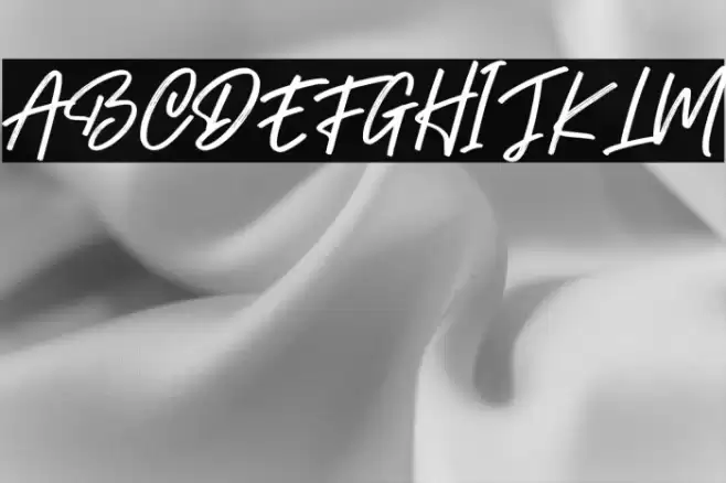 Rather Personal Use Font examples