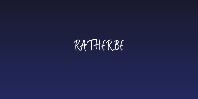 Ratherbe Social Header