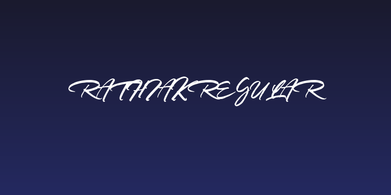 Rathiak Regular Social Header