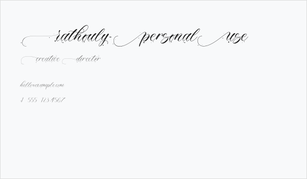 Rathouly-PersonalUse Business Card