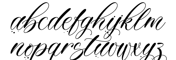 Rathouly-PersonalUse Font LOWERCASE