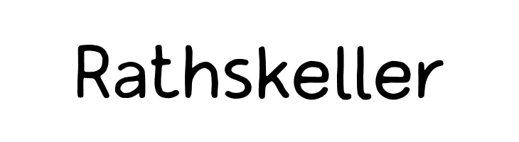 Rathskeller Schriftart
