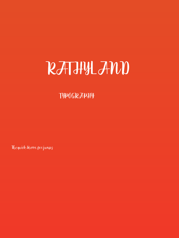 Rathyland Poster