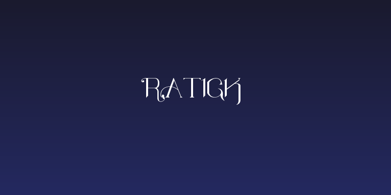 Ratigk Social Header