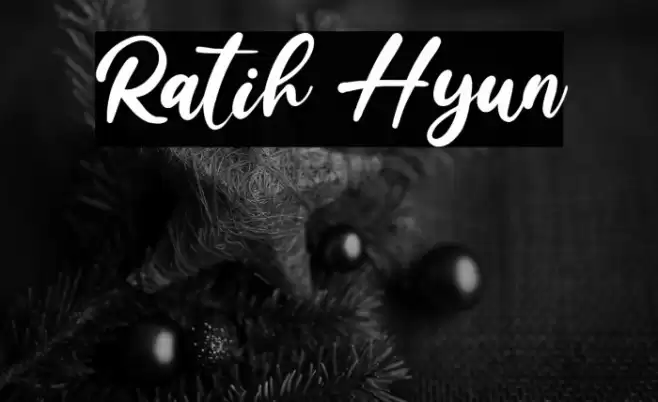Ratih Hyun Font examples