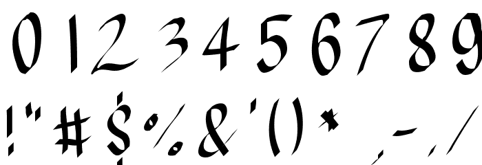 RatiodrinkFont Font OTHER CHARS