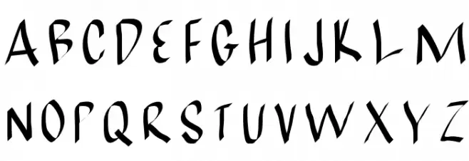 RatiodrinkFont 字体 大写