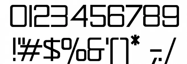 Rational Integer Polices AUTRES CHARS
