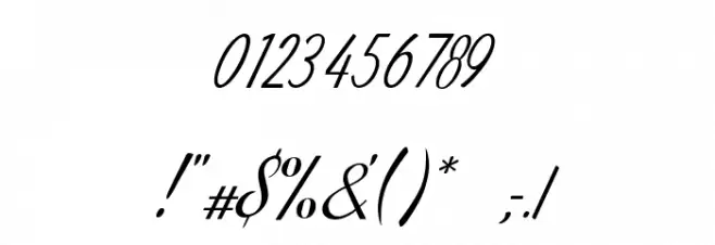 RationaleSignature خط محارف أخرى