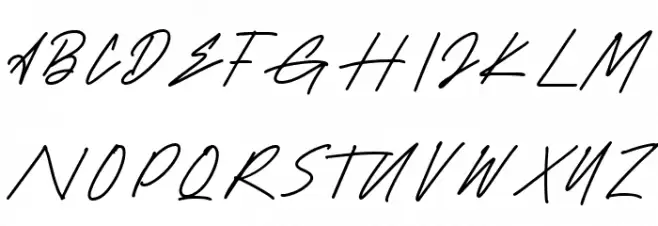 Rationality Grateful Schriftart Gro&szlig;