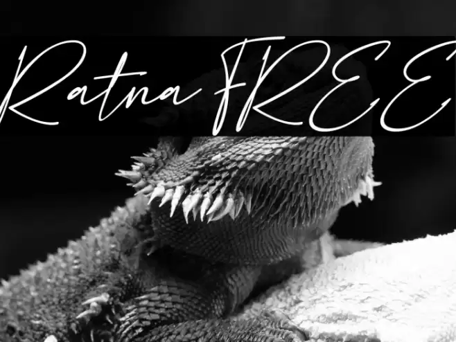 Ratna FREE Font examples