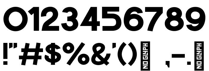 Rato フォント その他の文字