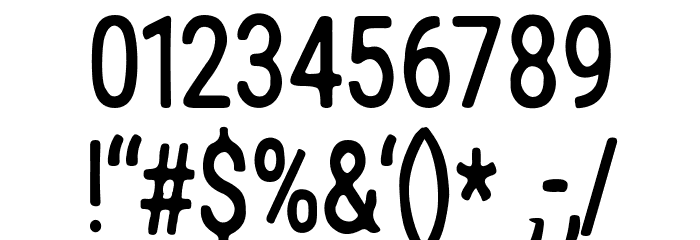 Ratoon Land Font OTHER CHARS