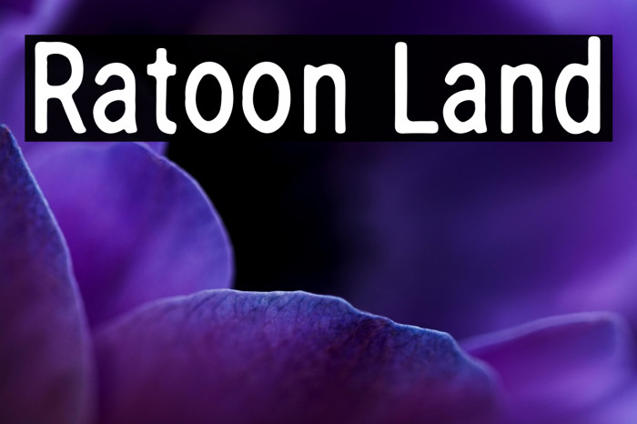 Ratoon Land Example 1