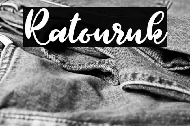 Ratouruk Font examples