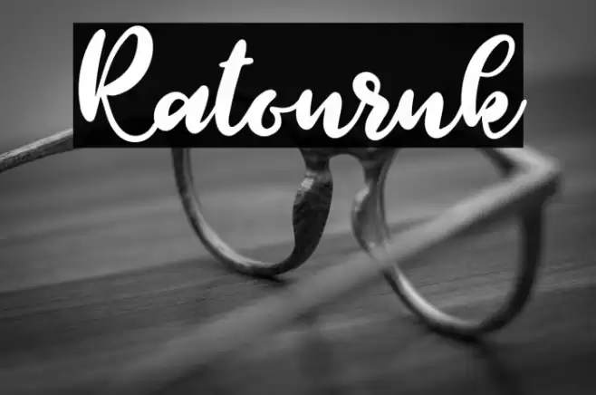 Ratouruk Font examples