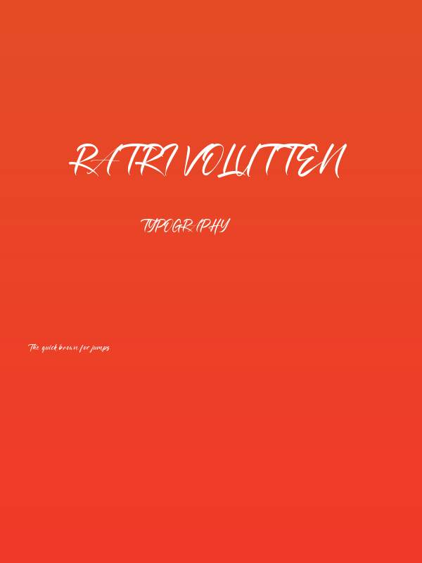 Ratri Volutten Poster