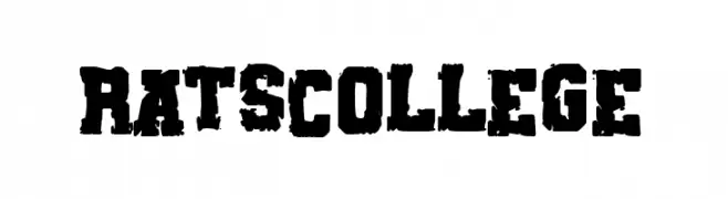 Rats College  Frei Schriftart Herunterladen