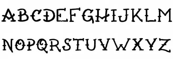 Rats Get Fat Regular Schriftart Kleinbuchstaben