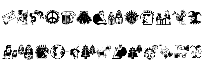 RatsFatzBats Font LOWERCASE