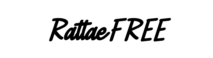 RattaeFREE  नि: शुल्क फ़ॉन्ट्स डाउनलोड